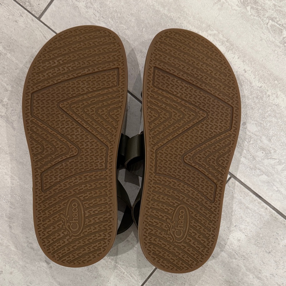 Chaco Dark Olive Green Sandals - Picture 2 of 3